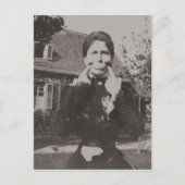 Albernes Viktorianisches Era Foto Funny Funny Funn Postkarte (Vorderseite)