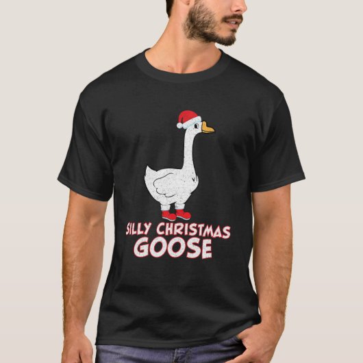 Albernes Weihnachtsgoss T-Shirt (Vorderseite)