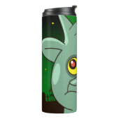 Albernes Zombie auf dem Friedhof Thermosbecher (Nach links gedreht)