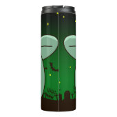 Albernes Zombie auf dem Friedhof Thermosbecher (Rückseite)
