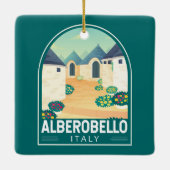 Alberobello Italien Reisen Kunst, Dichtung und Mus Keramikornament (Rückseite)