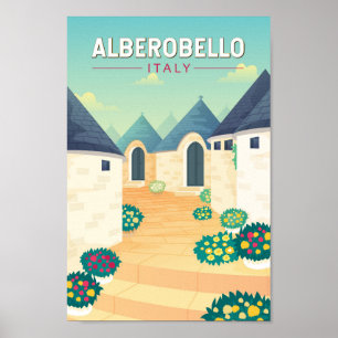 Alberobello Italien Reisen Kunst, Dichtung und Mus Poster