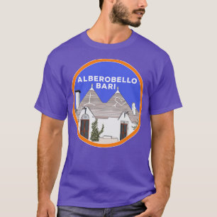 Alberobello Trulli Bari Trullo Italien T-Shirt