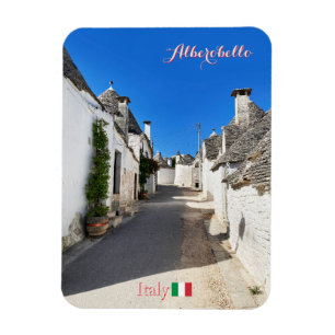 Alberobello Trulli in Italien, Bari Reise Magnet