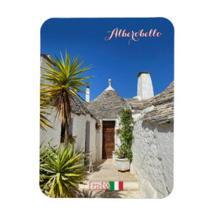 Alberobello Trulli in Italien, Bari Reise Magnet