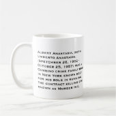 Albert Anastasia Kaffeetasse (Links)