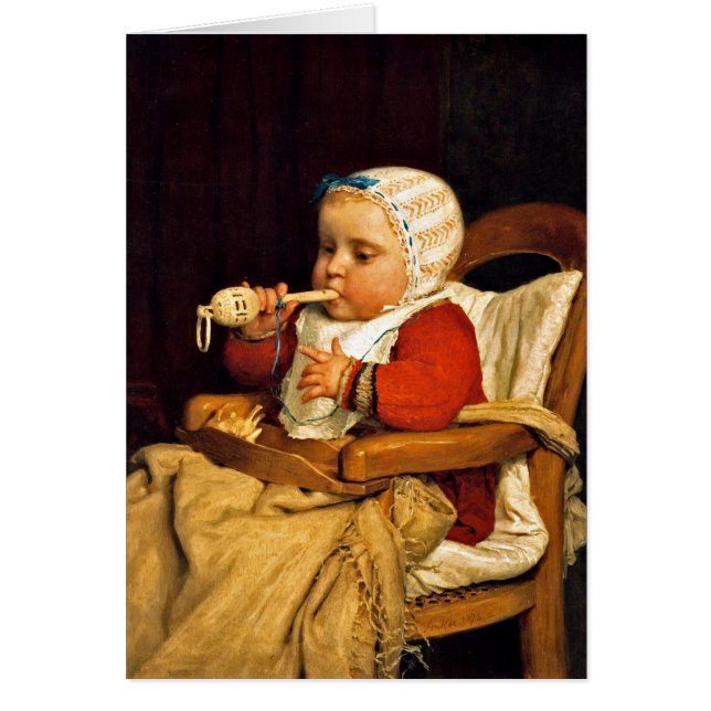 Albert Anker - Der kleine Musiker (Vorne)