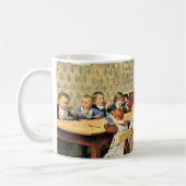 Albert Anker - Die Kinderkrippe Kaffeetasse (Links)