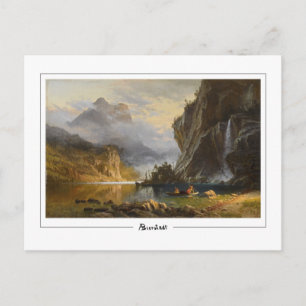Albert Bierstadt #108 - Kunstpostkarte Postkarte
