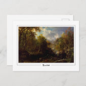 Albert Bierstadt #109 - Fine Art Postcard Postkarte (Vorne/Hinten)
