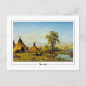 Albert Bierstadt #118 - Fine Art Postcard Postkarte (Vorderseite)