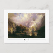 Albert Bierstadt #136 - Fine Art Postcard Postkarte (Vorderseite)