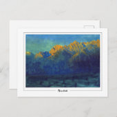Albert Bierstadt #204 - Fine Art Postcard Postkarte (Vorne/Hinten)