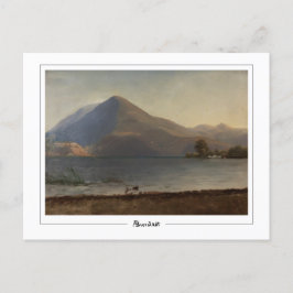 Albert Bierstadt #213 - Fine Art Postcard Postkarte