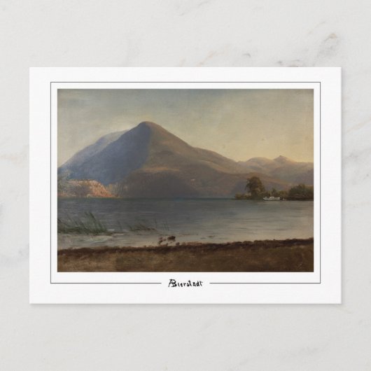 Albert Bierstadt #213 - Fine Art Postcard Postkarte (Vorderseite)