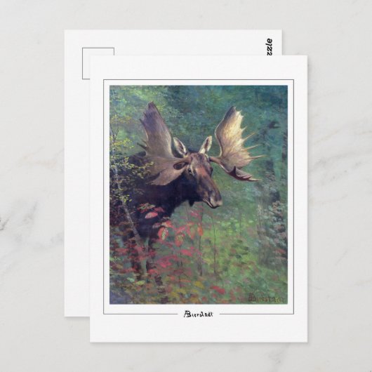 Albert Bierstadt #225 - Fine Art Postcard Postkarte (Vorne/Hinten)