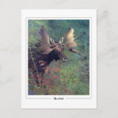 Albert Bierstadt #225 - Fine Art Postcard Postkarte (Vorderseite)