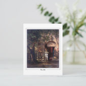 Albert Bierstadt #231 - Fine Art Postcard Postkarte (Stehend Vorderseite)