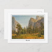Albert Bierstadt #261 - Fine Art Postcard Postkarte (Vorne/Hinten)