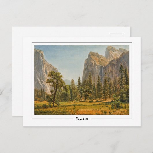 Albert Bierstadt #261 - Fine Art Postcard Postkarte (Vorne/Hinten)