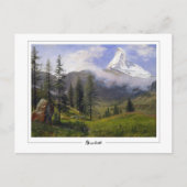 Albert Bierstadt #271 - Fine Art Postcard Postkarte (Vorderseite)