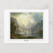 Albert Bierstadt #298 - Fine Art Postcard Postkarte (Vorderseite)