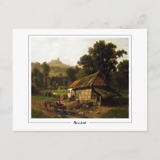 Albert Bierstadt #299 - Fine Art Postcard Postkarte (Vorderseite)