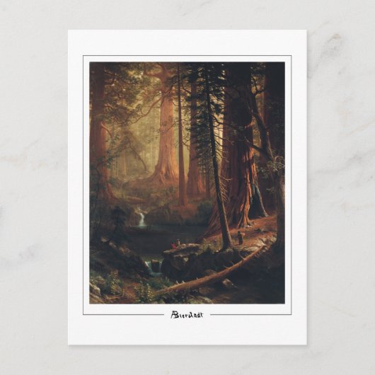 Albert Bierstadt #4 - Fine Art Postcard Postkarte (Vorderseite)