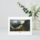 Albert Bierstadt #60 - Fine Art Postcard Postkarte (Stehend Vorderseite)
