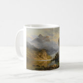 Albert Bierstadt - Amerikanische Ureinwohner Spear Kaffeetasse (Vorderseite Links)