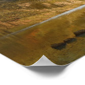 Albert Bierstadt - Amerikanischen Ureinwohner Spea Poster (Ecke)