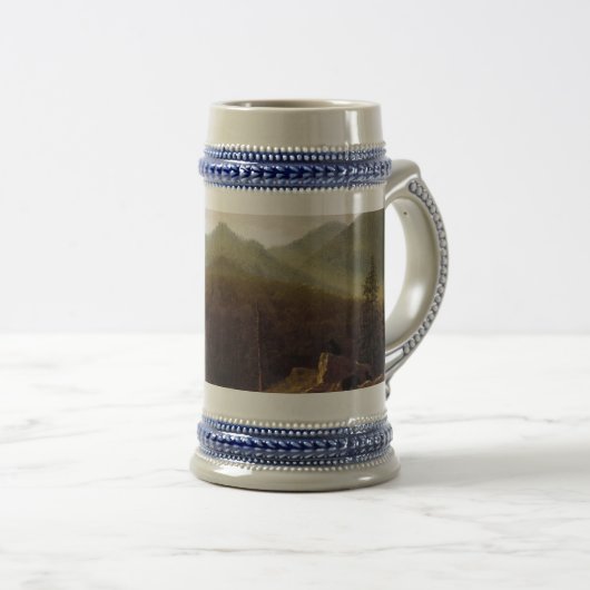 Albert Bierstadt - Bären in der Wildnis Bierglas (VorderseiteRechts)