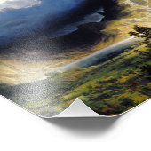 Albert Bierstadt Ein Sturm im Rocky Mountains Fotodruck (Ecke)