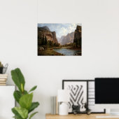 Albert Bierstadt Gates of the Yosemite Poster (Heimbüro)