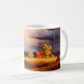 Albert-Bierstadt-Gemälde, Bayerische Landschaft Kaffeetasse (VorderseiteRechts)
