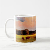 Albert-Bierstadt-Gemälde, Bayerische Landschaft Kaffeetasse (Links)