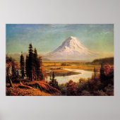 Albert-Bierstadt-Gemälde, Mount Rainier, Poster (Vorne)