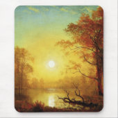 Albert-Bierstadt-Gemälde, Sonnenaufgang, Mousepad (Vorne)
