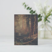 Albert Bierstadt Giant Redwood Trees of California Postkarte (Stehend Vorderseite)