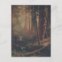 Albert Bierstadt Giant Redwood Trees of California