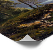 Albert Bierstadt Im Sierras Lake Tahoe Poster (Ecke)