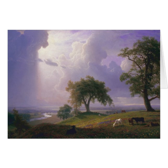 Albert Bierstadt - Kalifornien-Frühling (Vorderseite (Horizontal))
