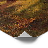 Albert Bierstadt, Kerns River Valley California. Poster (Ecke)