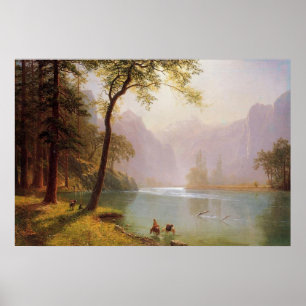 Albert Bierstadt, Kerns River Valley California Poster