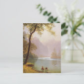 Albert Bierstadt, Kerns River Valley California Postkarte (Stehend Vorderseite)