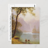 Albert Bierstadt, Kerns River Valley California Postkarte (Vorne/Hinten)