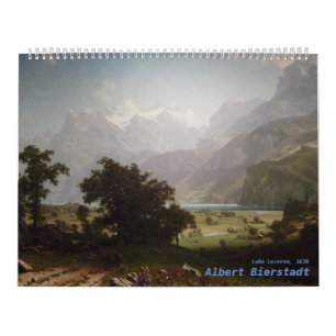 Albert Bierstadt Kunstwerke Kalender