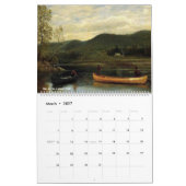 Albert Bierstadt Kunstwerke Kalender (Mär 2027)
