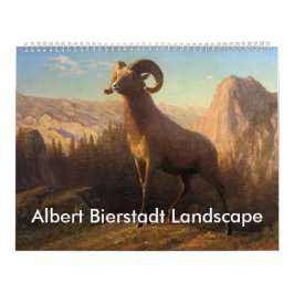 Albert Bierstadt Landschaft Kalender