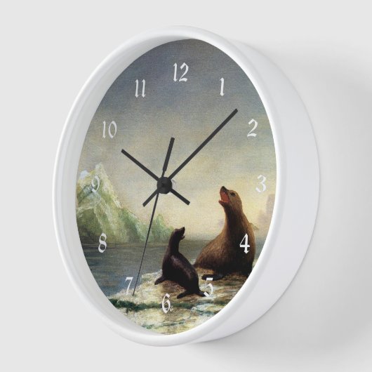 Albert Bierstadt malen, Siegel Uhr (Winkel)